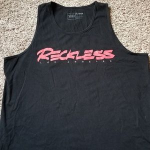 Mens Young and Reckless Tank Top